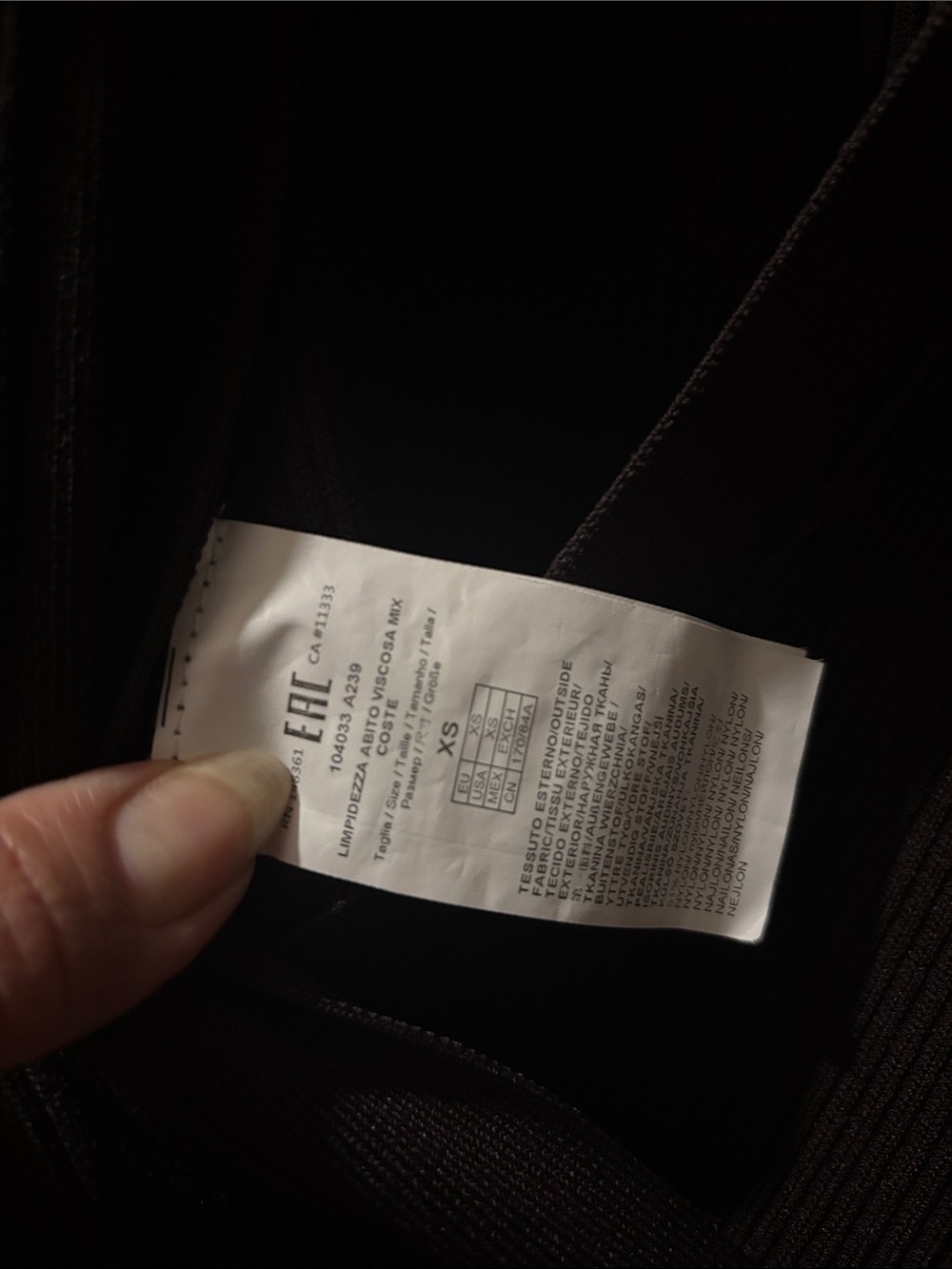 Pinko Brown Ribbed Midi Dress with Side Buttons - Picture 16 of 16